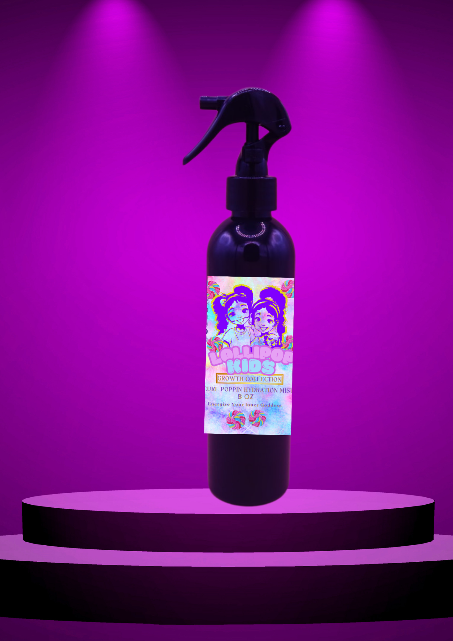 GE Lollipop Kids Hydrating Hair MistOur GE Lollipop Kids Hydrating Hair Mist is designed to deliver essential moisture to hair that is dry, brittle, and prone to breakage. Perfect for restoring vitalitGE Lollipop Kids Hydrating Hair Mist