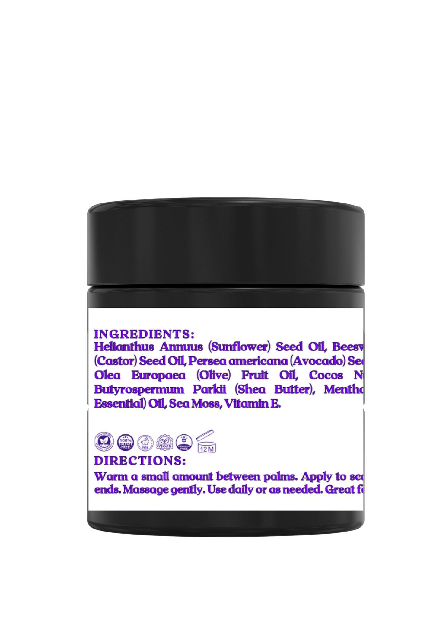 Sea Moss and Peppermint Growth Butta